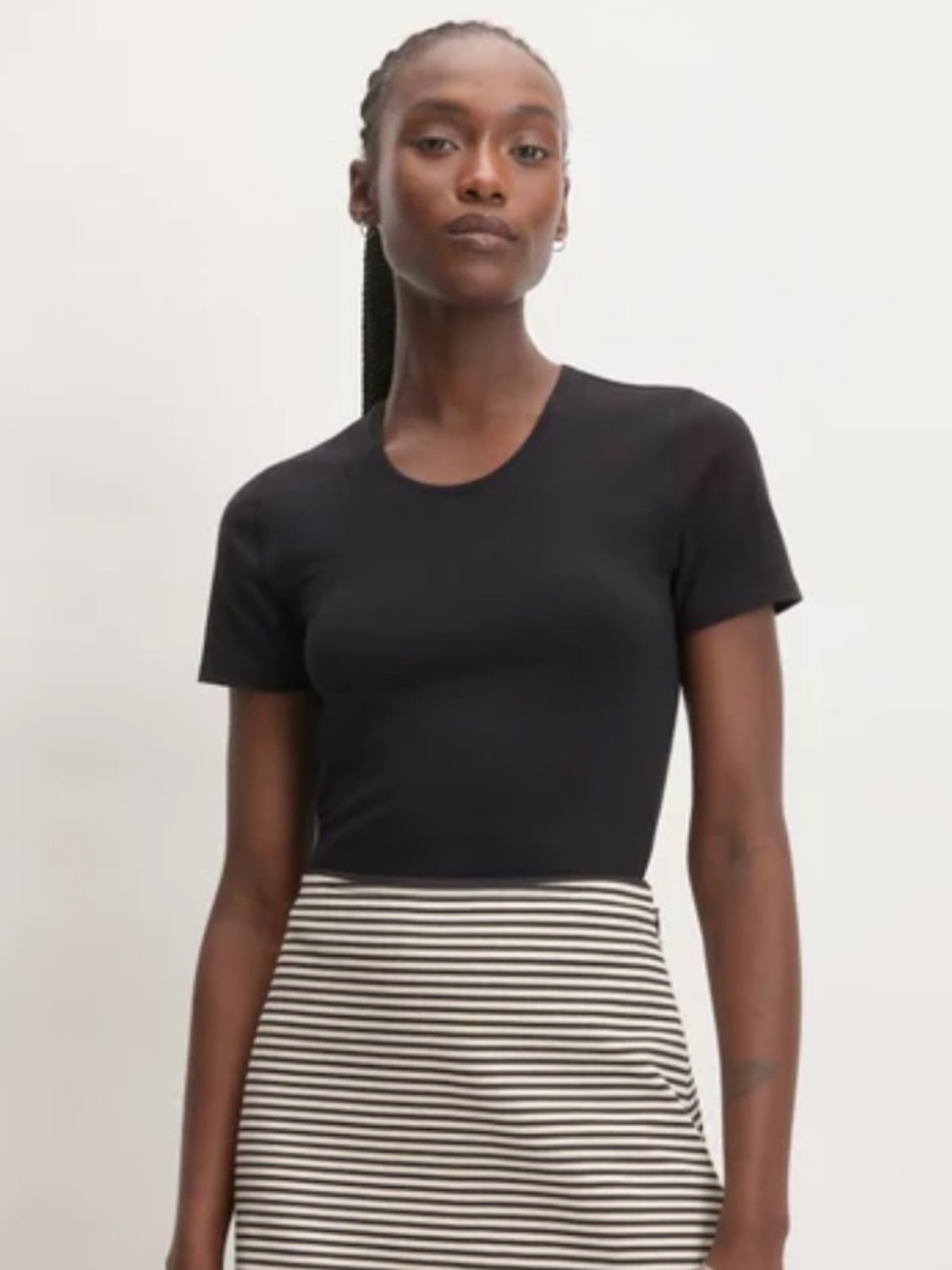 Everlane Supima Form Crew Neck Tee